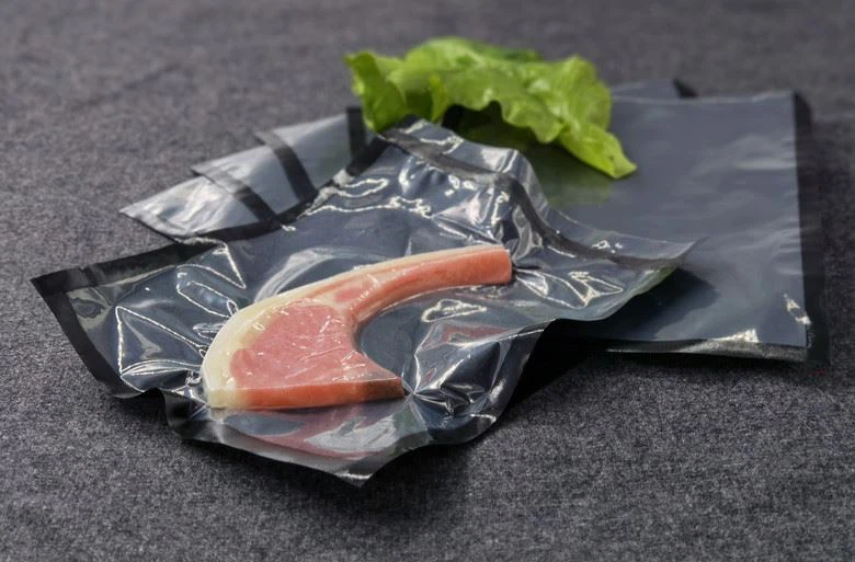 black/clear vacuum pouch