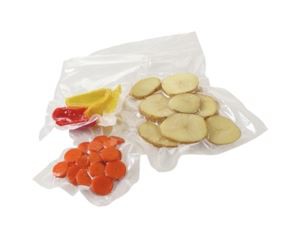 GreenPak 4mil PA/PE Zipper Seal Vacuum Bags Plastic Zipper Pouch for Food Packaging