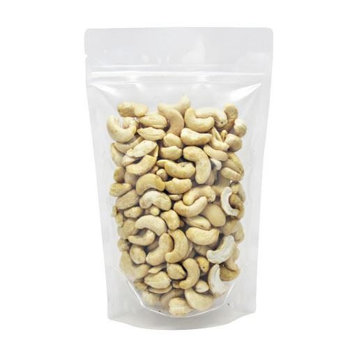 Clear Stand Up Pouches Food Grade Cashew Nut Packaging Bags