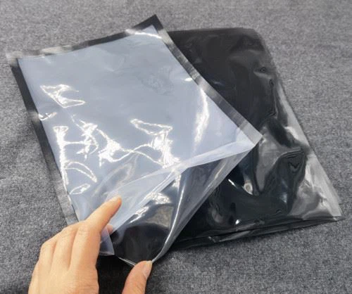 Food Grade Black/Clear Vacuum Pouch For Food Packaging