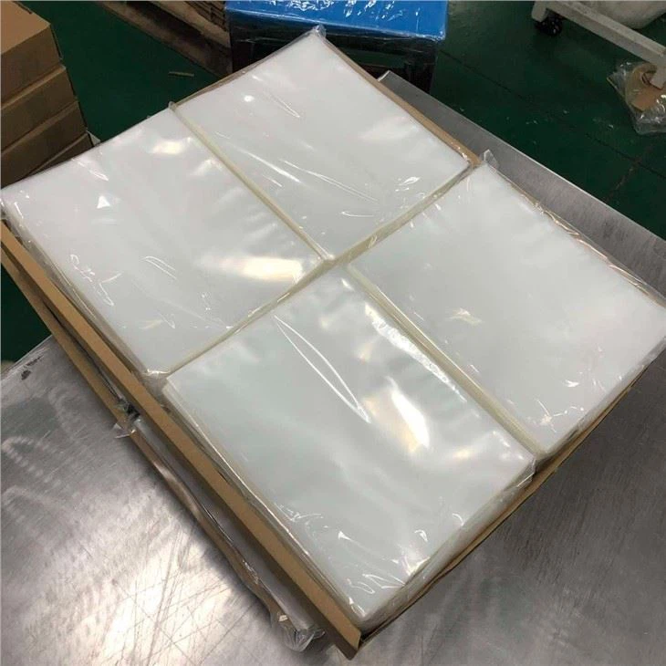 Nylon PE Co-extruded Three Side Seal Vacuum Bag For Meat Packaging