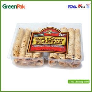 Food Grade Top Lidding Film For Tray Of PP And PE Multilayers